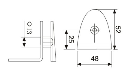 Glass clamp